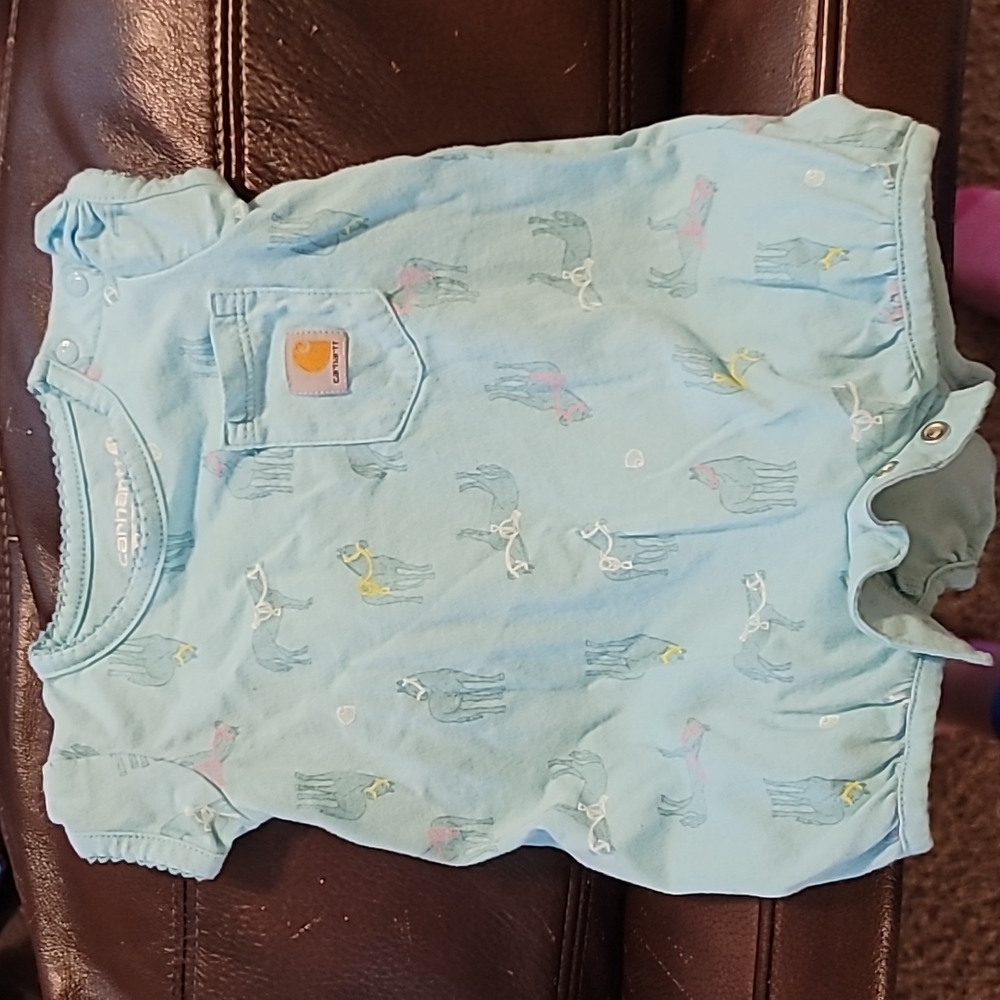 Carhartt baby girl romper 3months